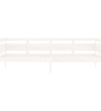 Tagesbett Weiß Massivholz Kiefer 90x200 cm