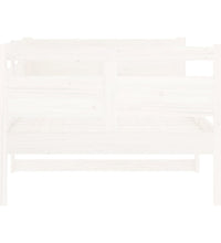 Tagesbett Weiß Massivholz Kiefer 90x200 cm