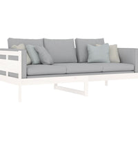 Tagesbett Weiß Massivholz Kiefer 90x200 cm