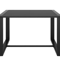 7-tlg. Garten-Lounge-Set mit Kissen Aluminium Anthrazit