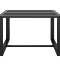 7-tlg. Garten-Lounge-Set mit Kissen Aluminium Anthrazit