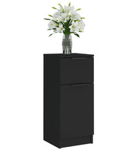 Sideboards 2 Stk. Schwarz 30x30x70 cm Holzwerkstoff