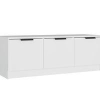 TV-Schrank Weiß 102x35x36,5 cm Holzwerkstoff