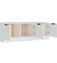 TV-Schrank Weiß 102x35x36,5 cm Holzwerkstoff