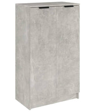 Schuhschrank Betongrau 59x35x100 cm Holzwerkstoff