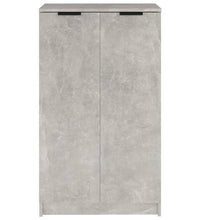 Schuhschrank Betongrau 59x35x100 cm Holzwerkstoff