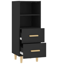 Sideboard Schwarz 34,5x34x90 cm Holzwerkstoff