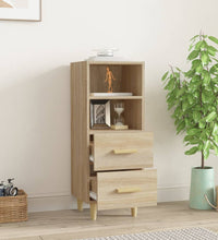 Sideboard Sonoma-Eiche 34,5x34x90 cm Holzwerkstoff