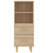 Sideboard Sonoma-Eiche 34,5x34x90 cm Holzwerkstoff