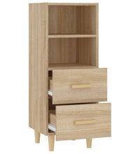 Sideboard Sonoma-Eiche 34,5x34x90 cm Holzwerkstoff