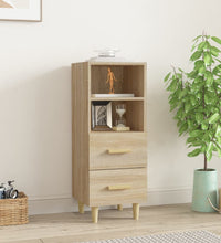 Sideboard Sonoma-Eiche 34,5x34x90 cm Holzwerkstoff