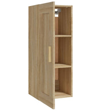 Wandschrank Sonoma-Eiche 35x34x90 cm Holzwerkstoff