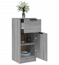 Sideboards 2 Stk. Grau Sonoma 30x30x70 cm Holzwerkstoff