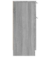 Sideboards 2 Stk. Grau Sonoma 30x30x70 cm Holzwerkstoff