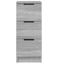 Sideboard Grau Sonoma 30x30x70 cm Holzwerkstoff