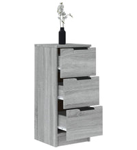 Sideboards 2 Stk. Grau Sonoma 30x30x70 cm Holzwerkstoff