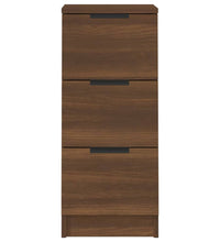 Sideboards 2 Stk. Braun Eichen-Optik 30x30x70 cm Holzwerkstoff