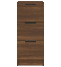 Sideboards 2 Stk. Braun Eichen-Optik 30x30x70 cm Holzwerkstoff