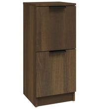 Sideboard Braun Eichen-Optik 30x30x70 cm Holzwerkstoff