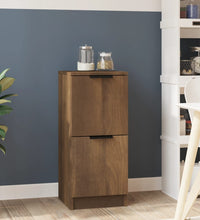 Sideboard Braun Eichen-Optik 30x30x70 cm Holzwerkstoff