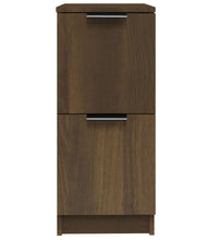 Sideboards 2 Stk. Braun Eichen-Optik 30x30x70 cm Holzwerkstoff