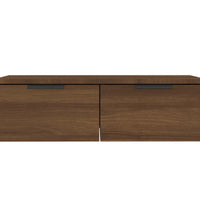 Wandschrank Braun Eichen-Optik 68x30x20 cm Holzwerkstoff