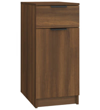 Schreibtischschrank Braun Eichen-Optik 33,5x50x75 cm