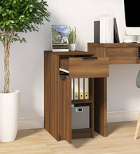 Schreibtischschrank Braun Eichen-Optik 33,5x50x75 cm