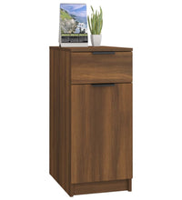 Schreibtischschrank Braun Eichen-Optik 33,5x50x75 cm