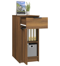 Schreibtischschrank Braun Eichen-Optik 33,5x50x75 cm