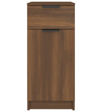 Schreibtischschrank Braun Eichen-Optik 33,5x50x75 cm