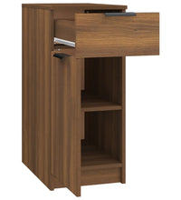 Schreibtischschrank Braun Eichen-Optik 33,5x50x75 cm