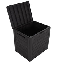 Gartentruhe Braun 58,5x46x55 cm Polypropylen