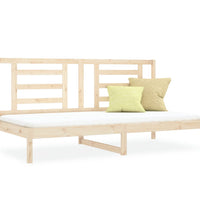 Tagesbett ohne Matratze 90x200 cm Massivholz Kiefer