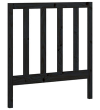 Tagesbett Ausziehbar Schwarz 2x(90x200) cm Massivholz Kiefer