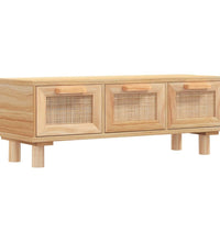 Couchtisch Braun 80x40x30 cm Holzwerkstoff & Massivholz Kiefer