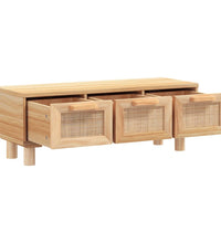 Couchtisch Braun 80x40x30 cm Holzwerkstoff & Massivholz Kiefer