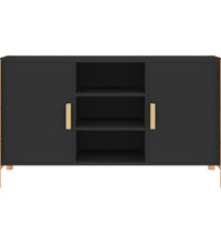 Sideboard Schwarz 107x38x60 cm Holzwerkstoff