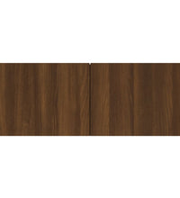 6-tlg. TV-Schrank-Set Braun Eichen-Optik Holzwerkstoff