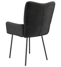 Esszimmerstühle 2 Stk. Schwarz Samt