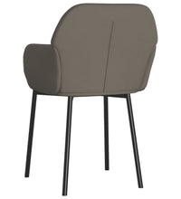 Esszimmerstühle 2 Stk. Dunkelgrau Samt