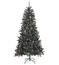 Künstlicher Weihnachtsbaum mit Ständer Grün 210 cm PVC