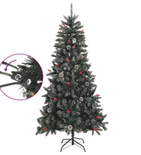 Künstlicher Weihnachtsbaum mit Ständer Grün 210 cm PVC