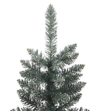 Künstlicher Weihnachtsbaum mit Ständer Schlank Grün 240 cm PVC