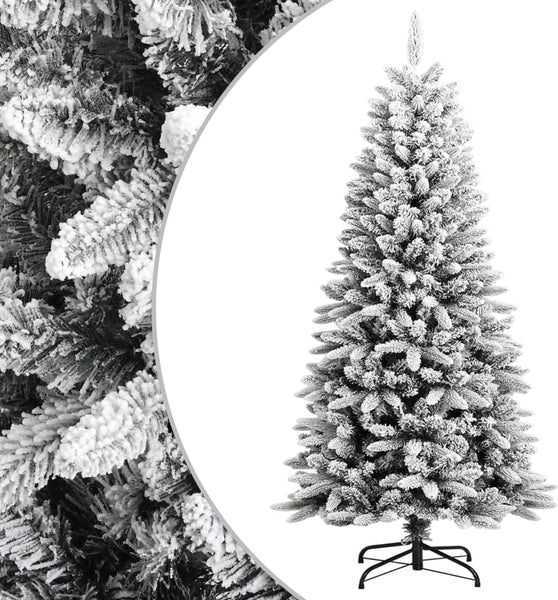 Künstlicher Weihnachtsbaum Beschneit 120 cm PVC&PE