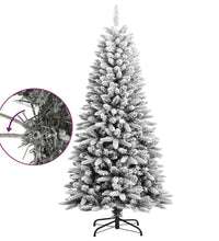 Künstlicher Weihnachtsbaum Beschneit 120 cm PVC&PE