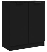 Sideboards 2 Stk. Schwarz 60x30x70 cm Holzwerkstoff