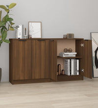 Sideboards 2 Stk. Braun Eichen-Optik 60x30x70 cm Holzwerkstoff