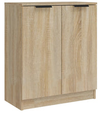 3-tlg. Sideboard Sonoma Eiche-Optik Holzwerkstoff
