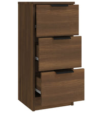 Sideboards 3 Stk. Braun Eichen-Optik Holzwerkstoff